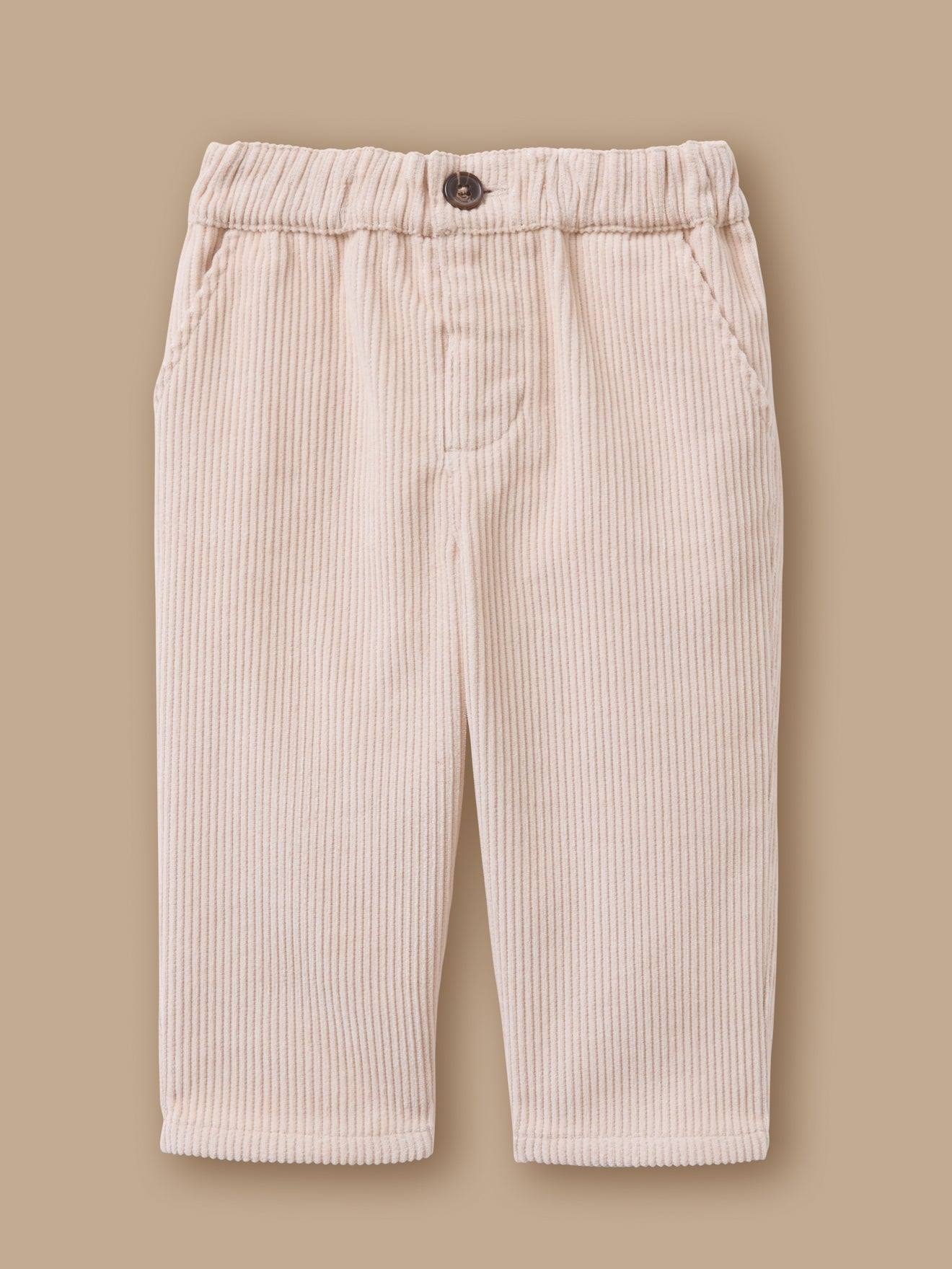 Pantalon En Velours Côtelé Bébé Vanille