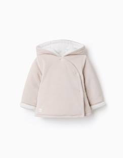 Bébé-Manteau, combipilote, nid d'ange-Manteau-Veste matelassée en velours avec capuche et doublure