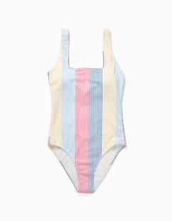 -Maillot de bain à rayures avec doublure you&me