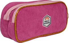 -Trousse scolaire rectangulaire French Disorder Leo - fille - 2 compartiments