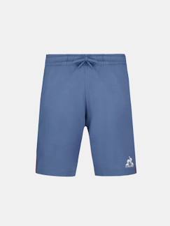 Short en molleton léger avec bandes côtés contrastées tricolores  - vertbaudet enfant