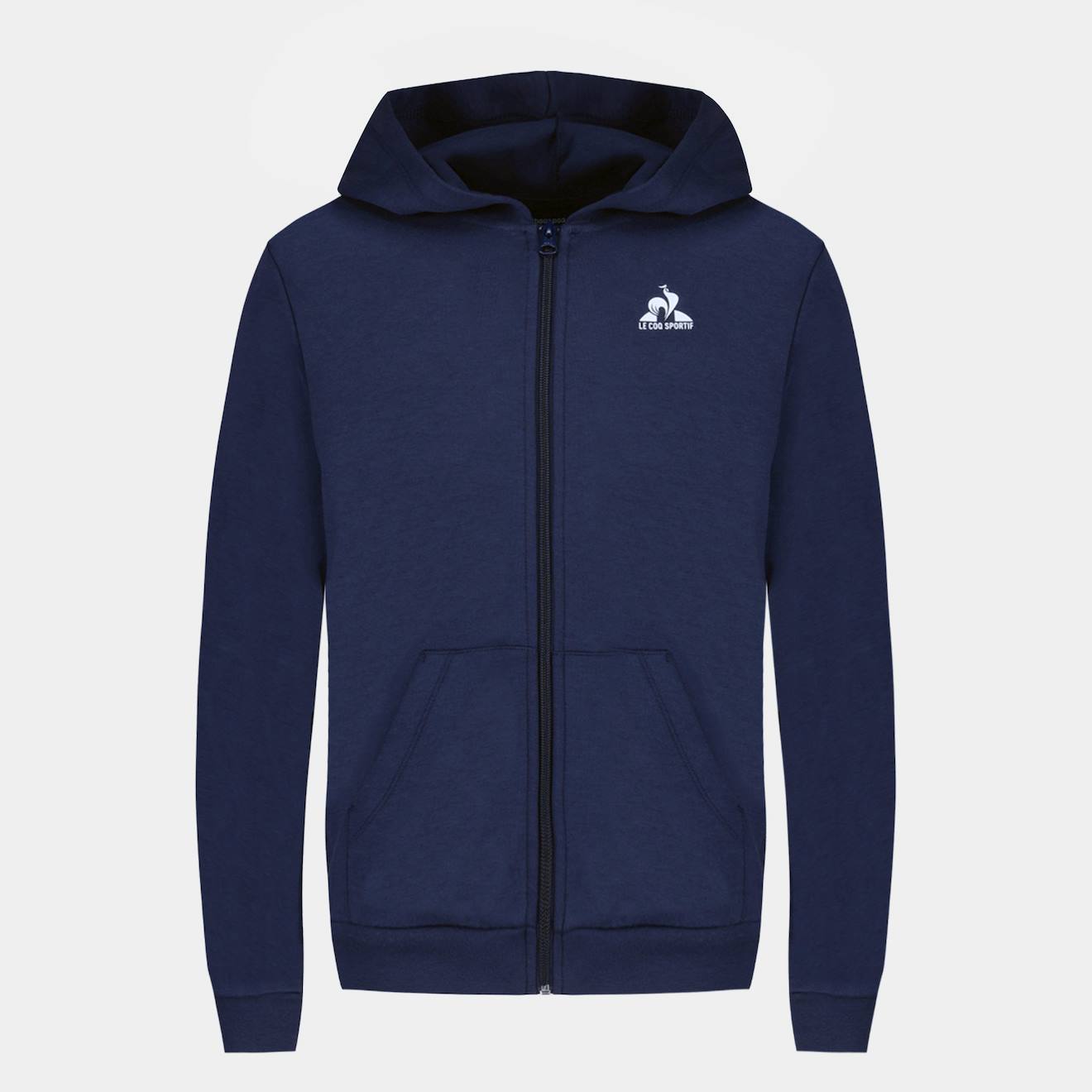 Veste Zippée À Capuche Essentiel En Double Face Essentiels Blue