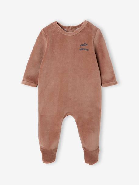 Lot de 3 dors bien bébé ouverture dos beige chiné+gris chiné+vert sauge 12 - vertbaudet enfant 