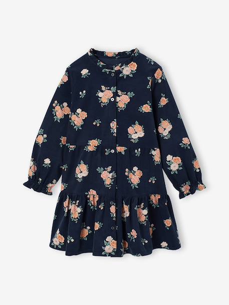 Fille-Robe-Robe fille manches longues