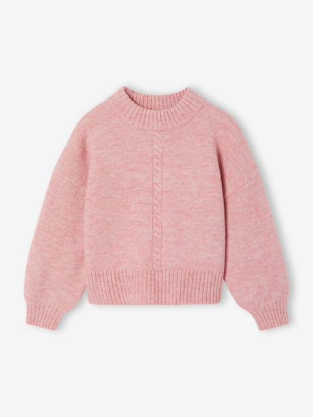Fille-Pull, gilet, sweat-Pull uni