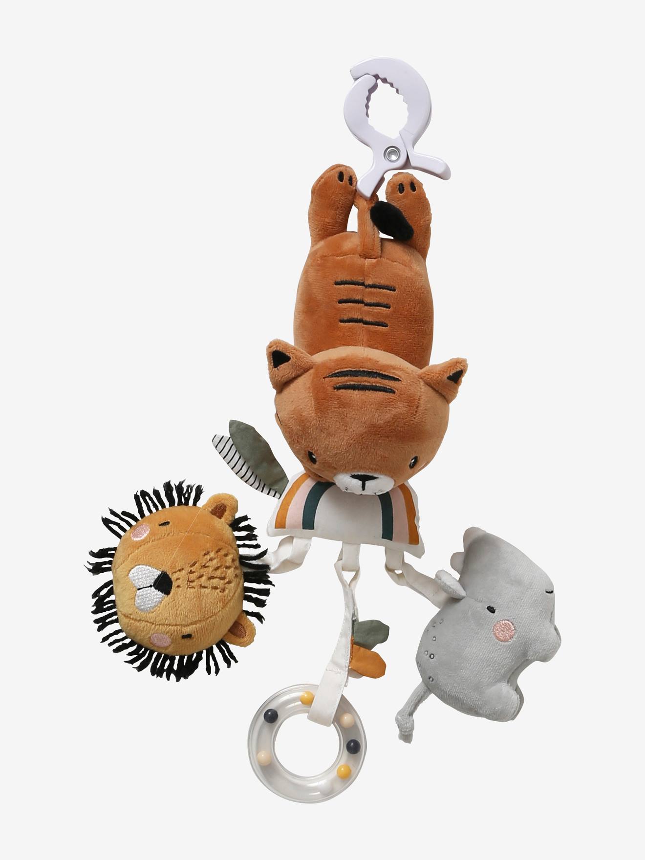 Jouet d'éveil avec pince TANZANIE marron (Vertbaudet) - Image 1