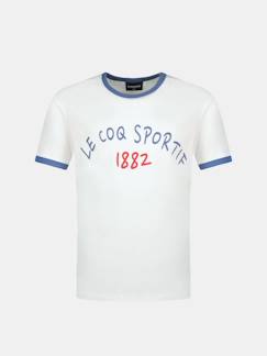 Garçon-T-shirt, polo, sous-pull-T-shirt-T-shirt en jersey de coton tricolores