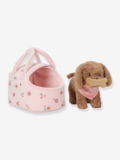 Jouet-Premier âge-Peluche chien Jackie en sac