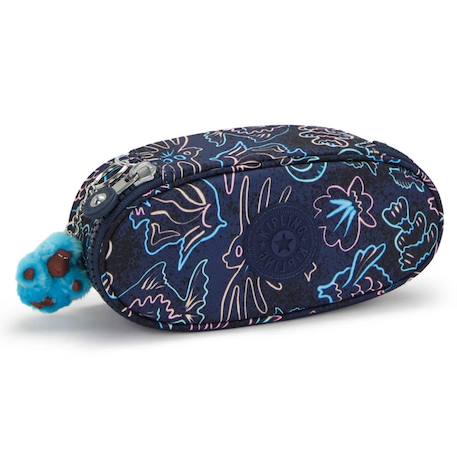 Trousse fille zippée nylon duobox kipling organisation 14 porte-stylos  - vertbaudet enfant