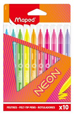 Feutres de coloriage neon  - vertbaudet enfant