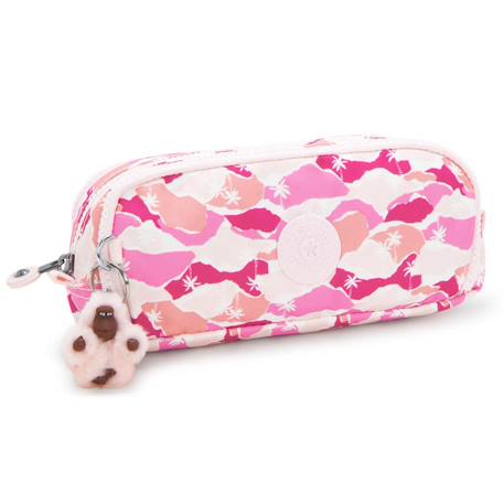 Fille-Accessoires-Fourniture scolaire-Trousse-Trousse à crayons fille nylon kipling 3 zips 32 emplacements