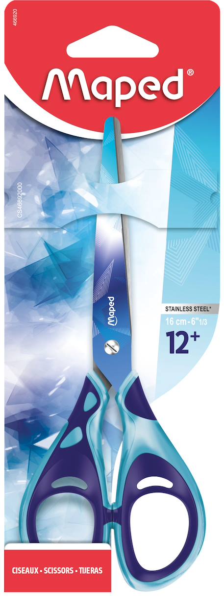 Fille-Accessoires-Fourniture scolaire-stylo, règle, ciseaux-Ciseaux 16 cm arctic vibes rêvetement soft