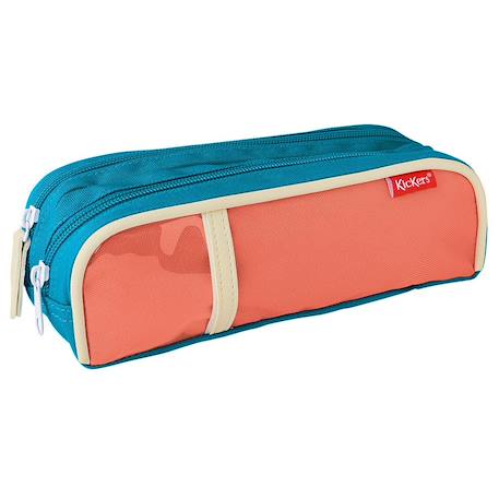 Garçon-Trousse rectangulaire kickers girl 22 cm 2 compartiments