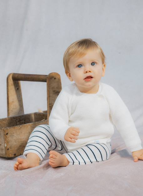 Bébé-Brassière bébé boutonnage côté