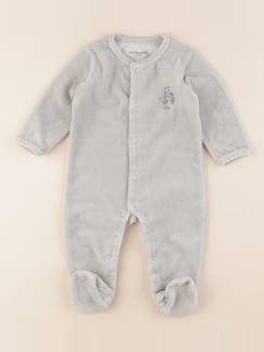 Seconde main-Garçon-Pyjama velours - 6 mois