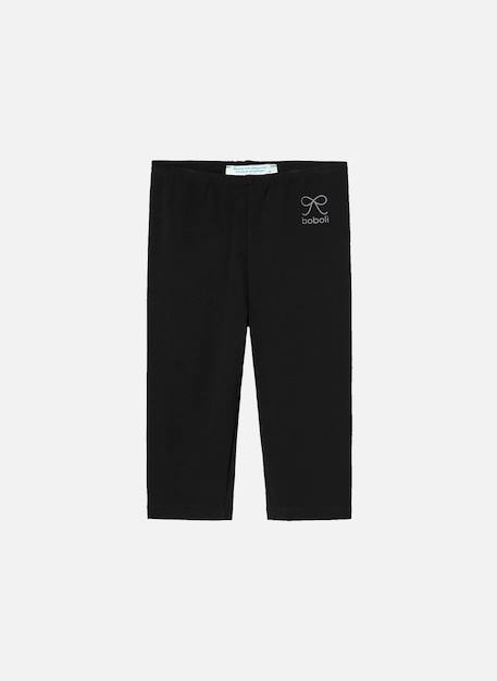 Fille-Legging capri avec nœud