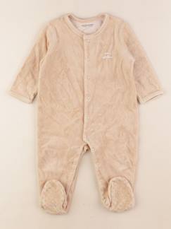 Seconde main-Garçon-Pyjama velours - 9 mois