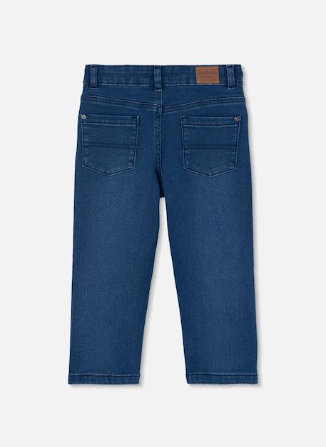 Pantalon denim élastique garçon Bleu 2 - vertbaudet enfant 