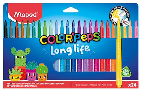 Fille-Accessoires-Fourniture scolaire-stylo, règle, ciseaux-Feutres de coloriage pour enfants
