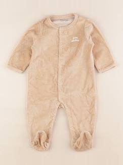 Seconde main-Garçon-Pyjama velours - 6 mois