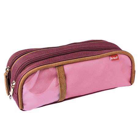 Fille-Accessoires-Trousse rectangulaire kickers girl 22 cm 2 compartiments