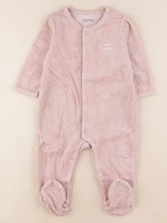 Seconde main-Fille-Pyjama, surpyjama, dors-bien-Pyjama velours - 9 mois
