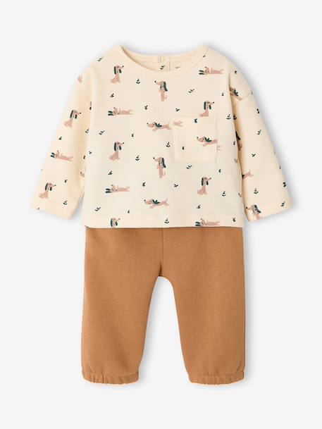 Bébé-Ensemble-Ensemble T-shirt et pantalon bébé garçon