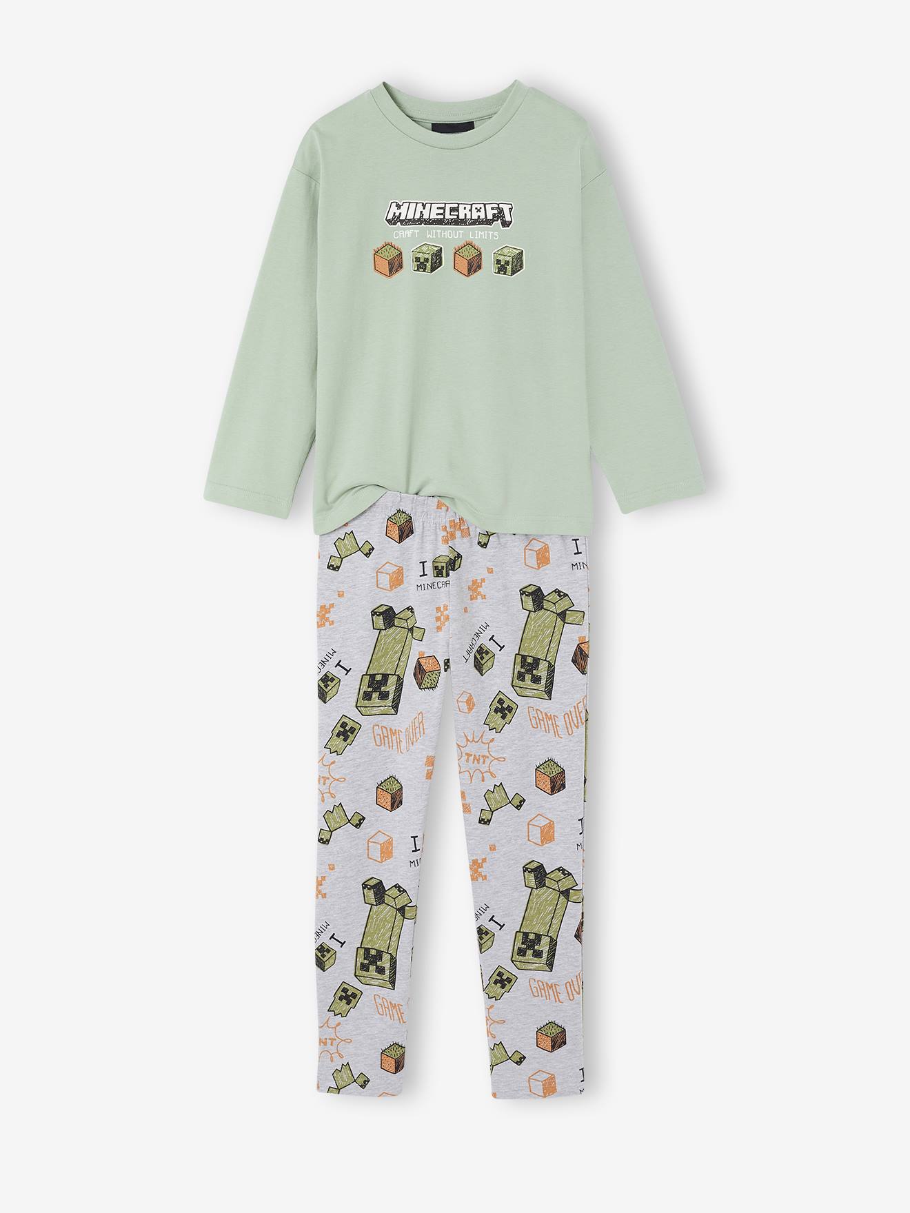 Pyjama Minecraft vert 24$