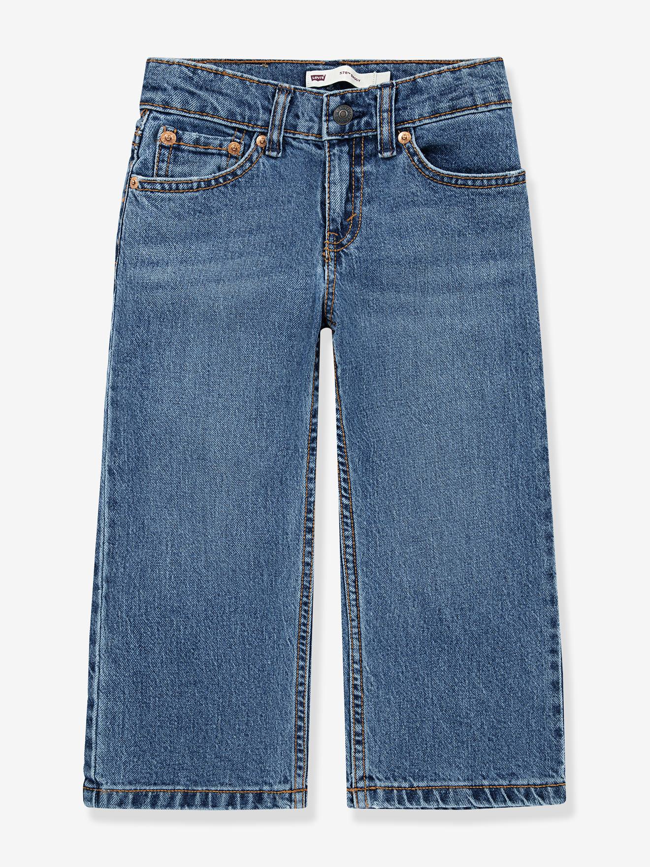 Jean baggy 578 bleu