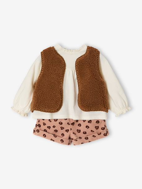 Bébé-Ensemble-Ensemble bébé fille 3 pièces