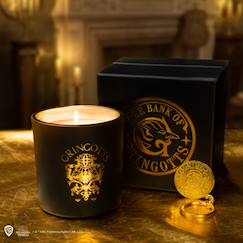 -Bougie parfumée gringotts avec porte-clés - harry potter