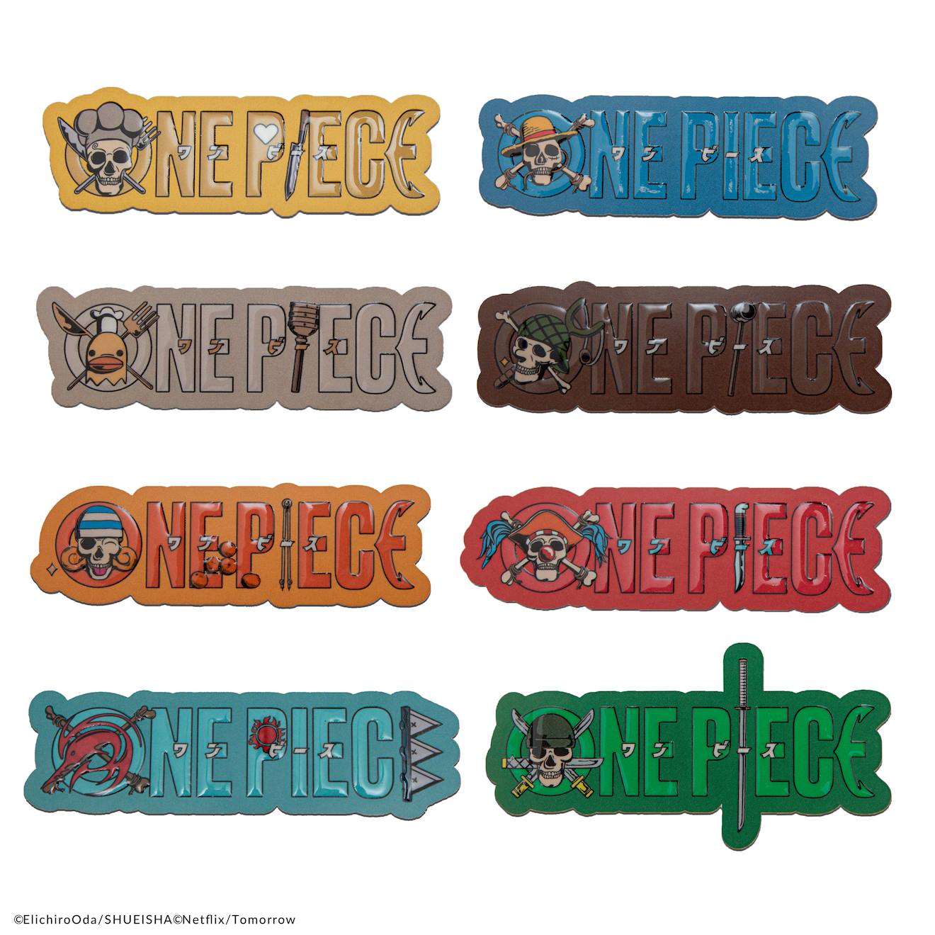 Set De 8 Magnets Générique One Piece - One Piece Multicolore
