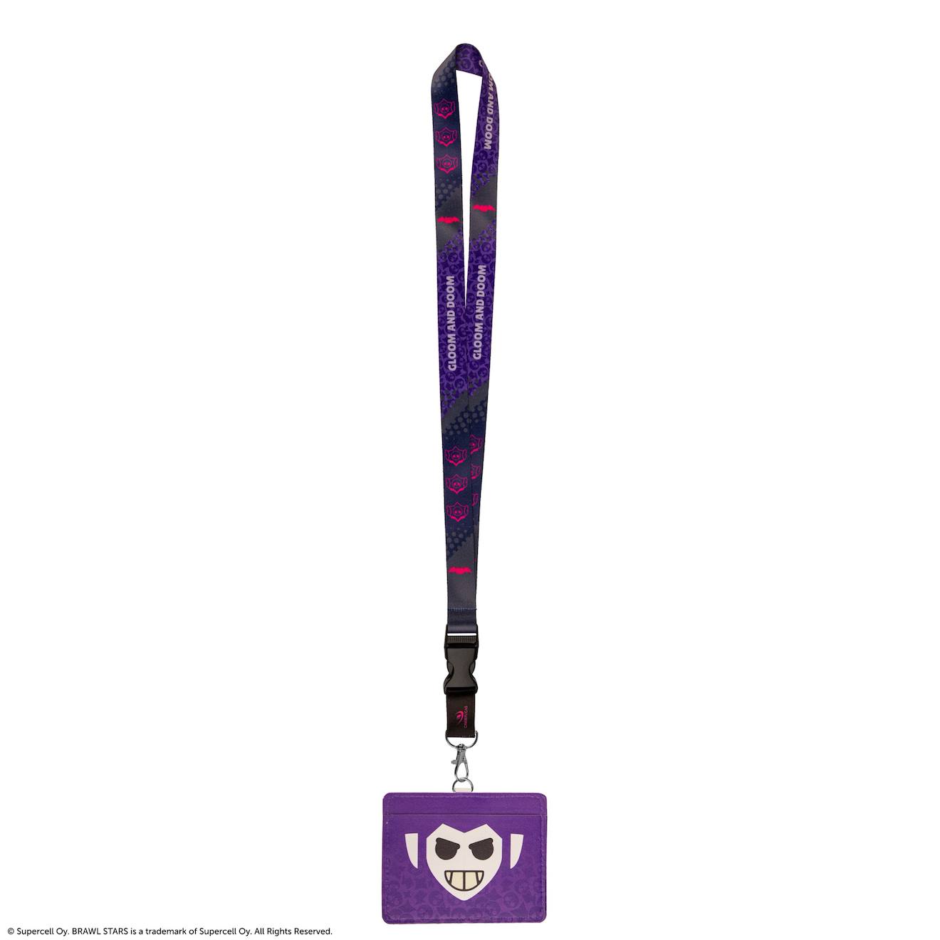 Tour De Cou Et Porte-carte Mortis - Brawl Stars Violet