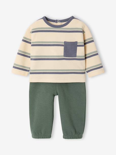 Bébé-Ensemble-Ensemble T-shirt et pantalon bébé garçon