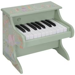 Jouet-Activités artistiques et musicales-Piano en bois safari friends