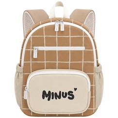 Sac à dos bébé milo caramel (29 x 22 cm)  - vertbaudet enfant
