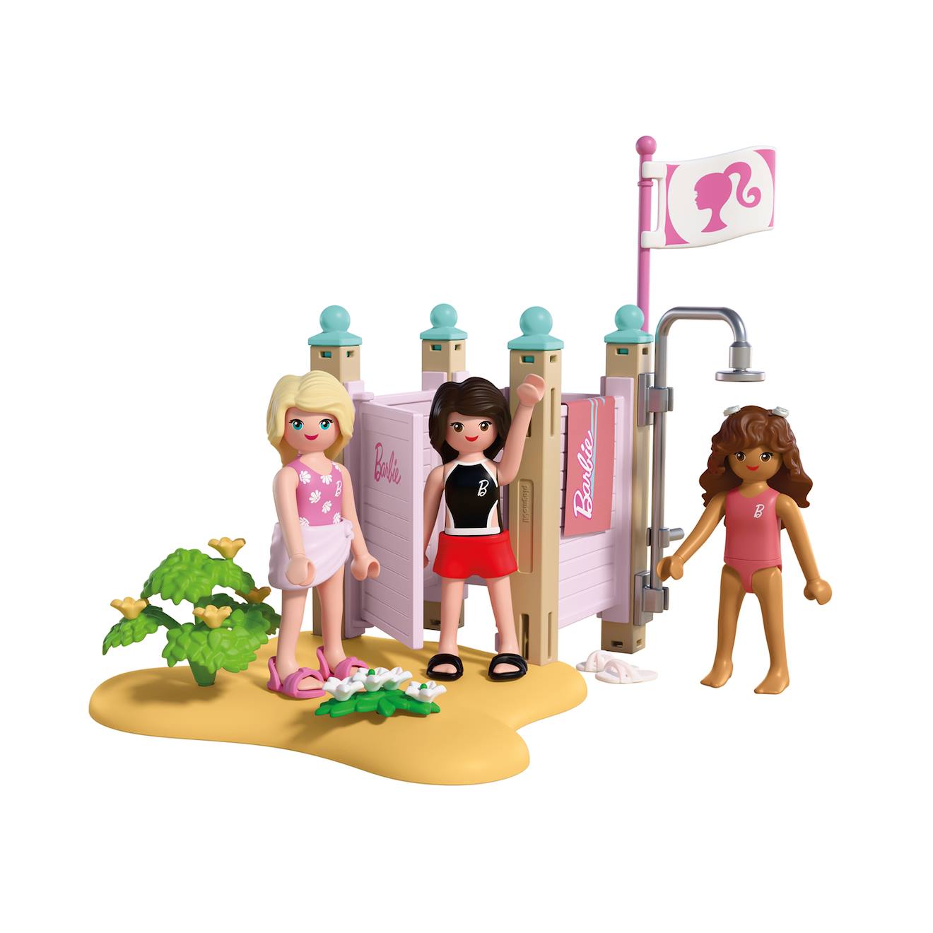 Barbie - Cabine De Plage 72124 Multicolore