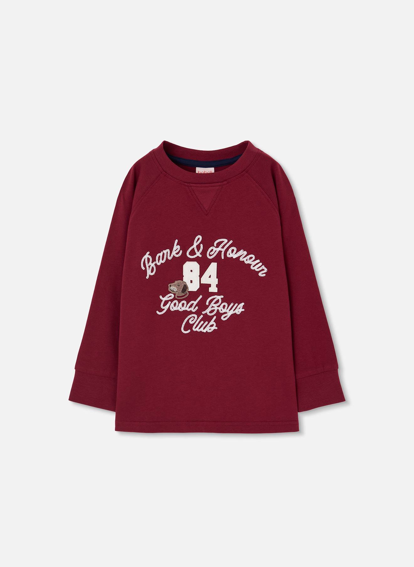T-shirt Garçon En Maille Good Boys Club Violet