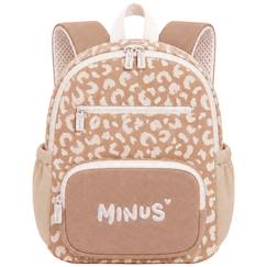 -Sac à dos bébé milo caramel (29 x 22 cm)
