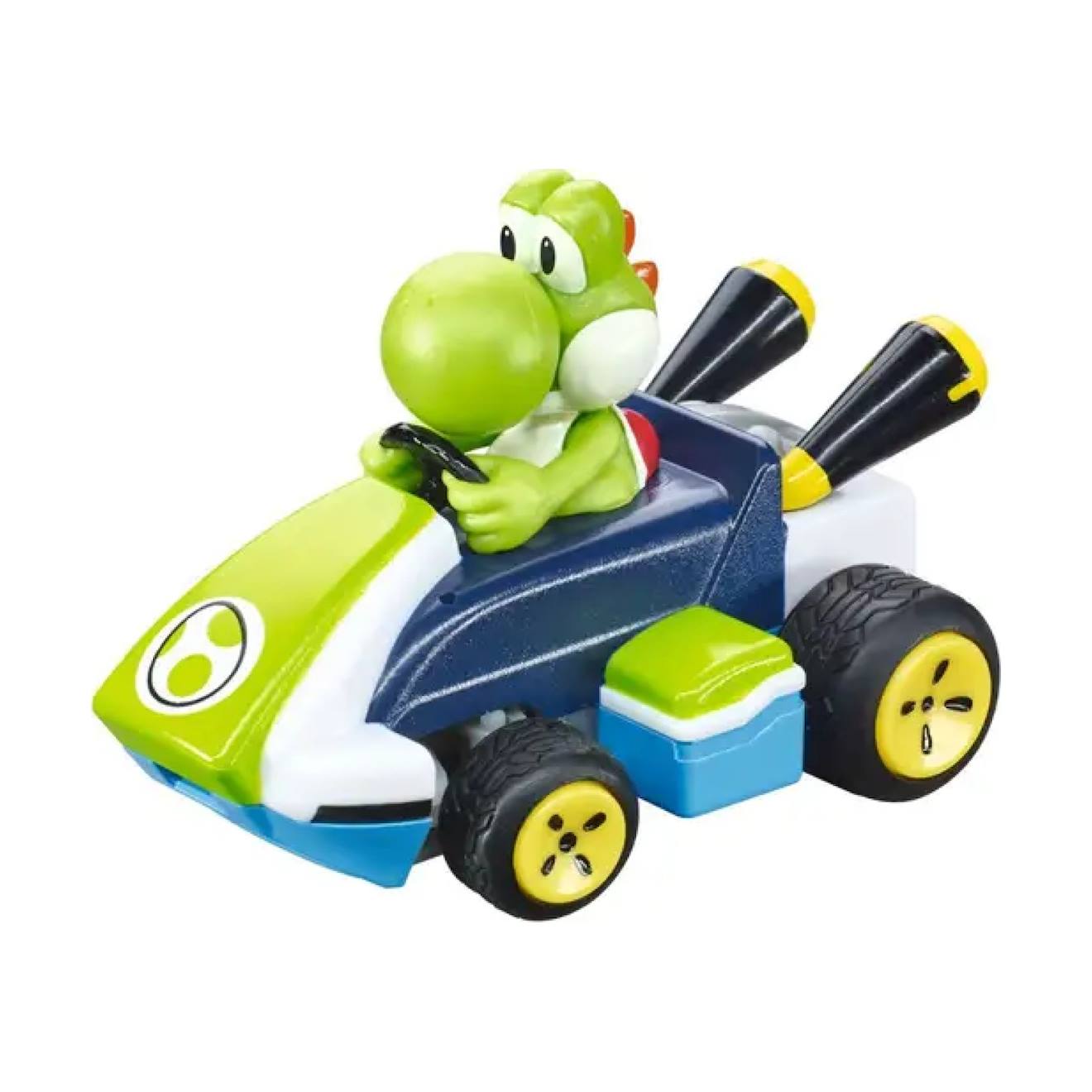 Voiture Radio Commandée 2,4ghz Mario Kart Yoshi Mini Rc Multicolore