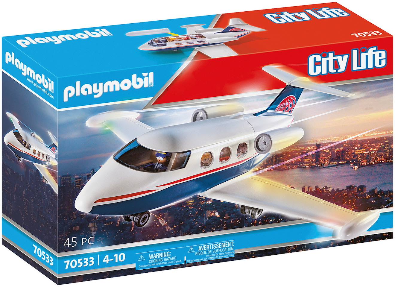 Jet Privé - Playmobil 70533 Multicolore