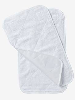 Puériculture-Matelas, accessoires de lange-Lot 2 serviettes de rechange matelas à langer