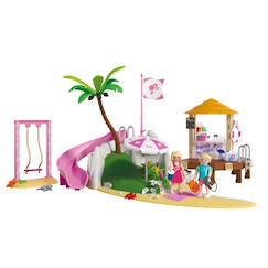 Jouet-Barbie - café de plage malibu 72121