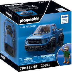 -Playmobil 71858 - véhicule f150 raptor ford