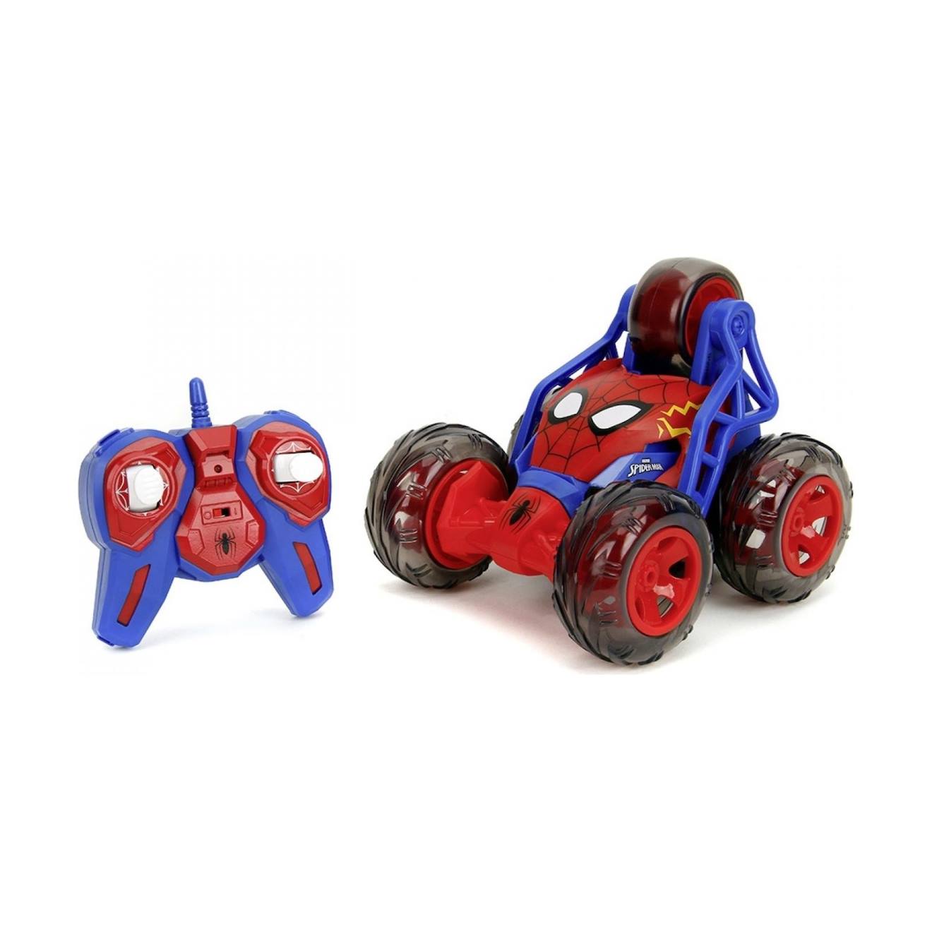 Jada Voiture Radio Commandée Spider-man Stunt Multicolore