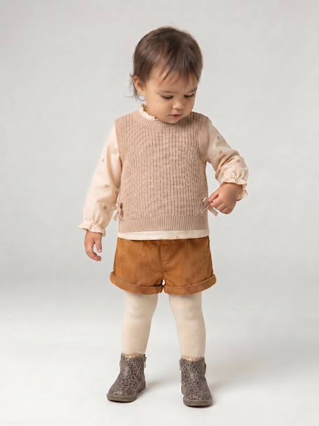 Bébé-Ensemble-Ensemble 4 pièces bébé fille