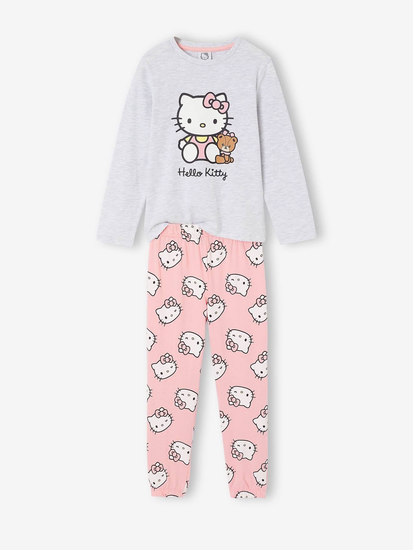 Pyjama Hello Kitty fille rose poudré