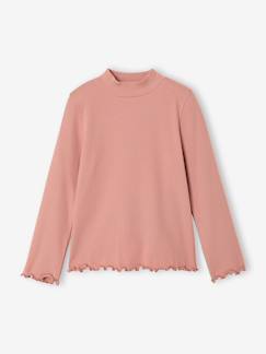 Sous-pull fille col cheminée  - vertbaudet enfant