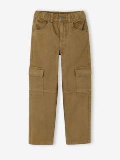 -Pantalon cargo morphologie fin