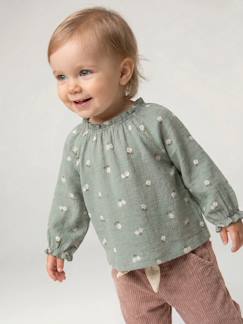 -T-shirt manches longues bébé fille